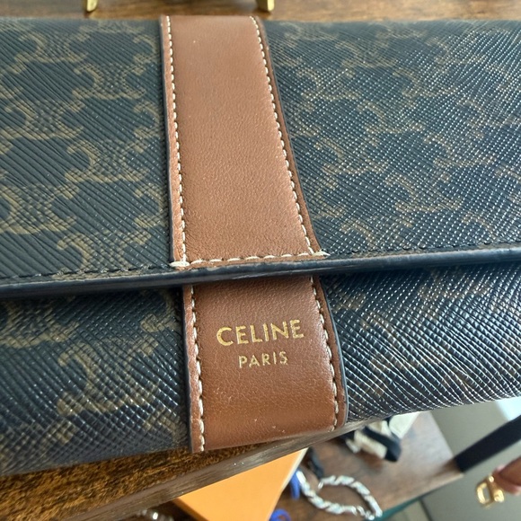 Celine Long Wallet - Picture 9 of 14